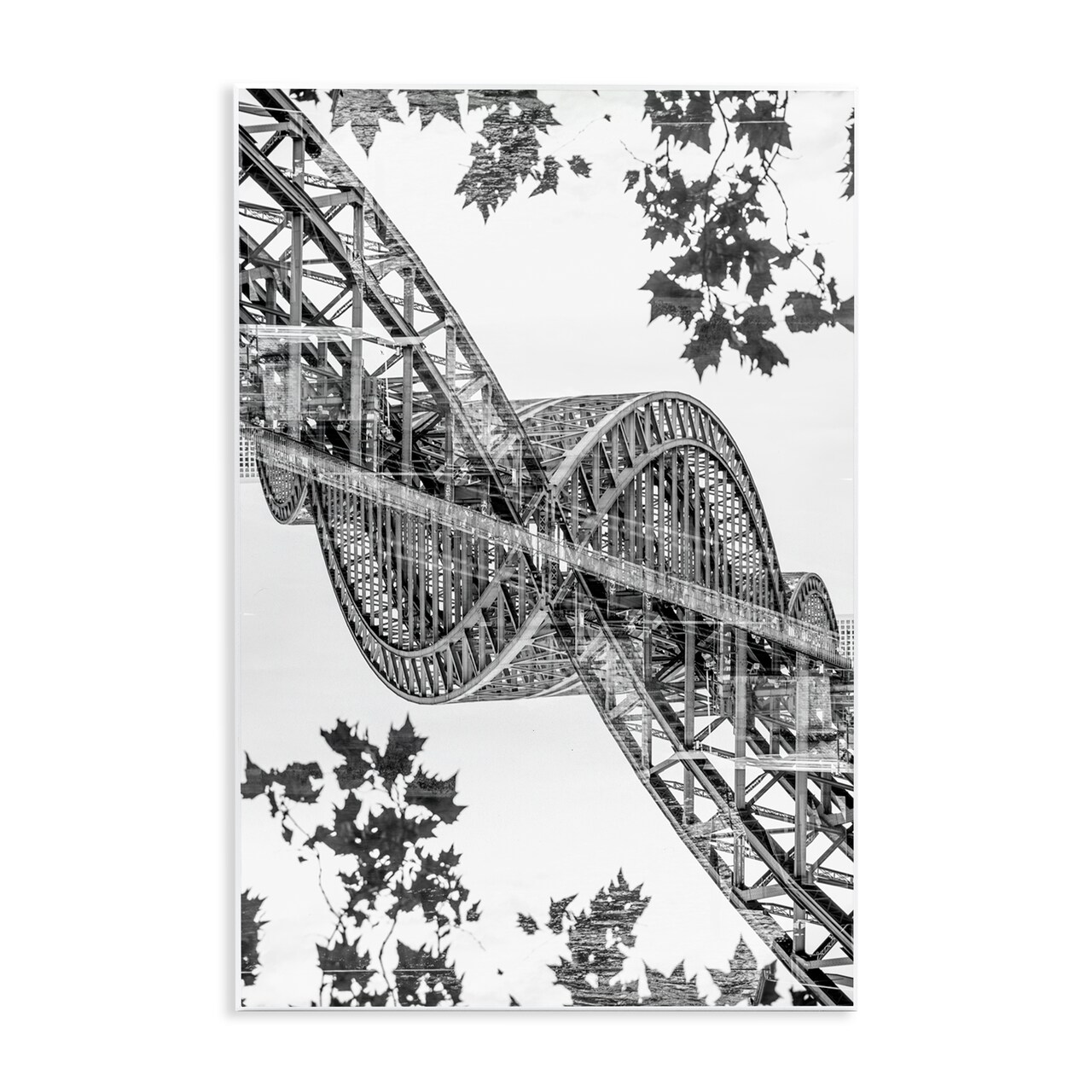 Stupell Industries Industrial Iron Surrealism Wall Plaque, design by Robin Vandenabeele